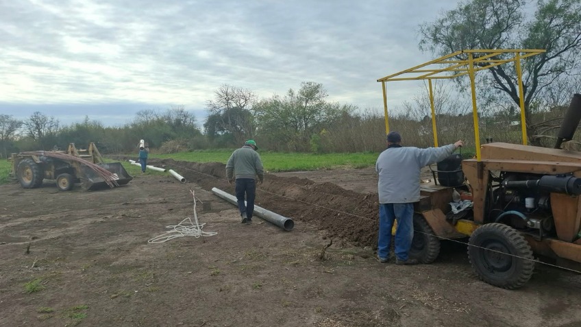 Ampliación de la red de desagües cloacales en Valle María
