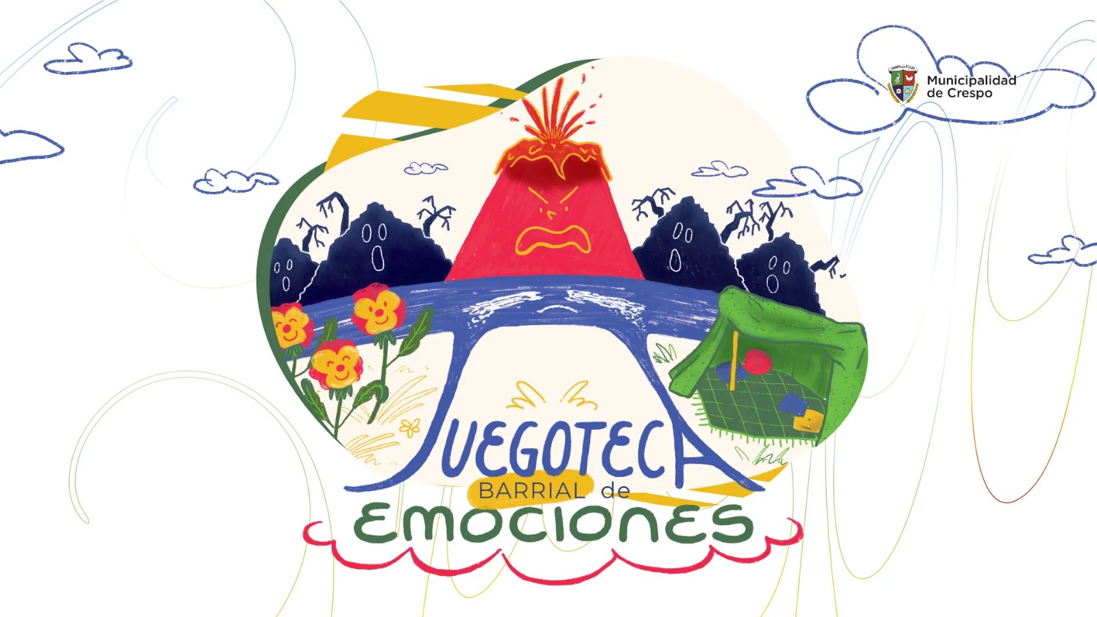 Nueva edición de la Juegoteca Barrial de emociones en Crespo