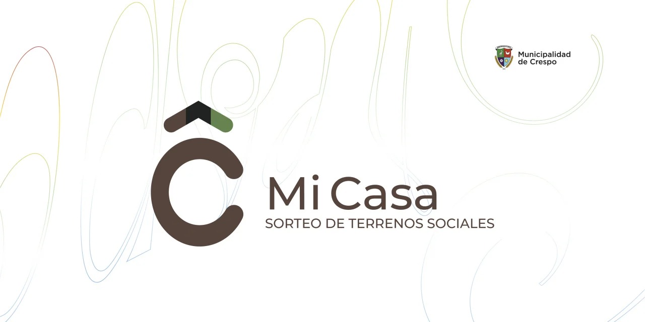 Registro definitivo de personas inscriptas habilitadas para participar en el sorteo de los terrenos sociales del Programa ‘Crespo Mi casa’