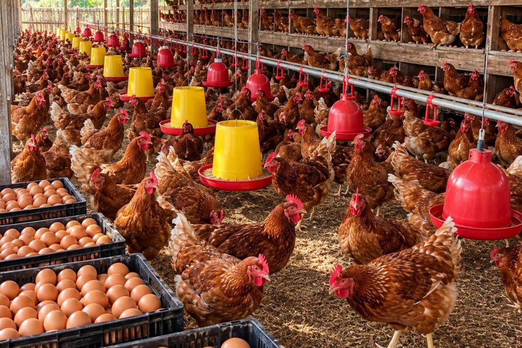 La producción de huevos libres de jaula mantiene su valor, aún en tiempos de crisis