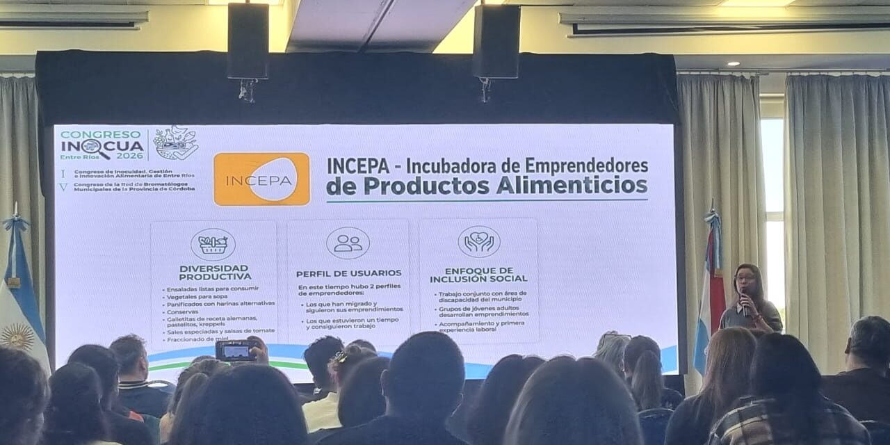 Crespo presentó la experiencia del INCEPA en el Congreo INOCUA 2026