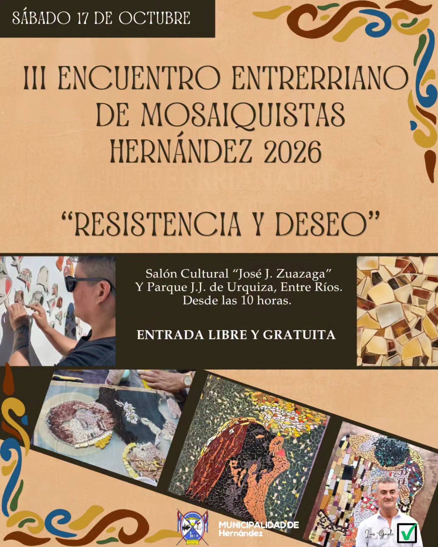 II Encuentro Entrerriano de Mosaiquistas “Hernández 2026”