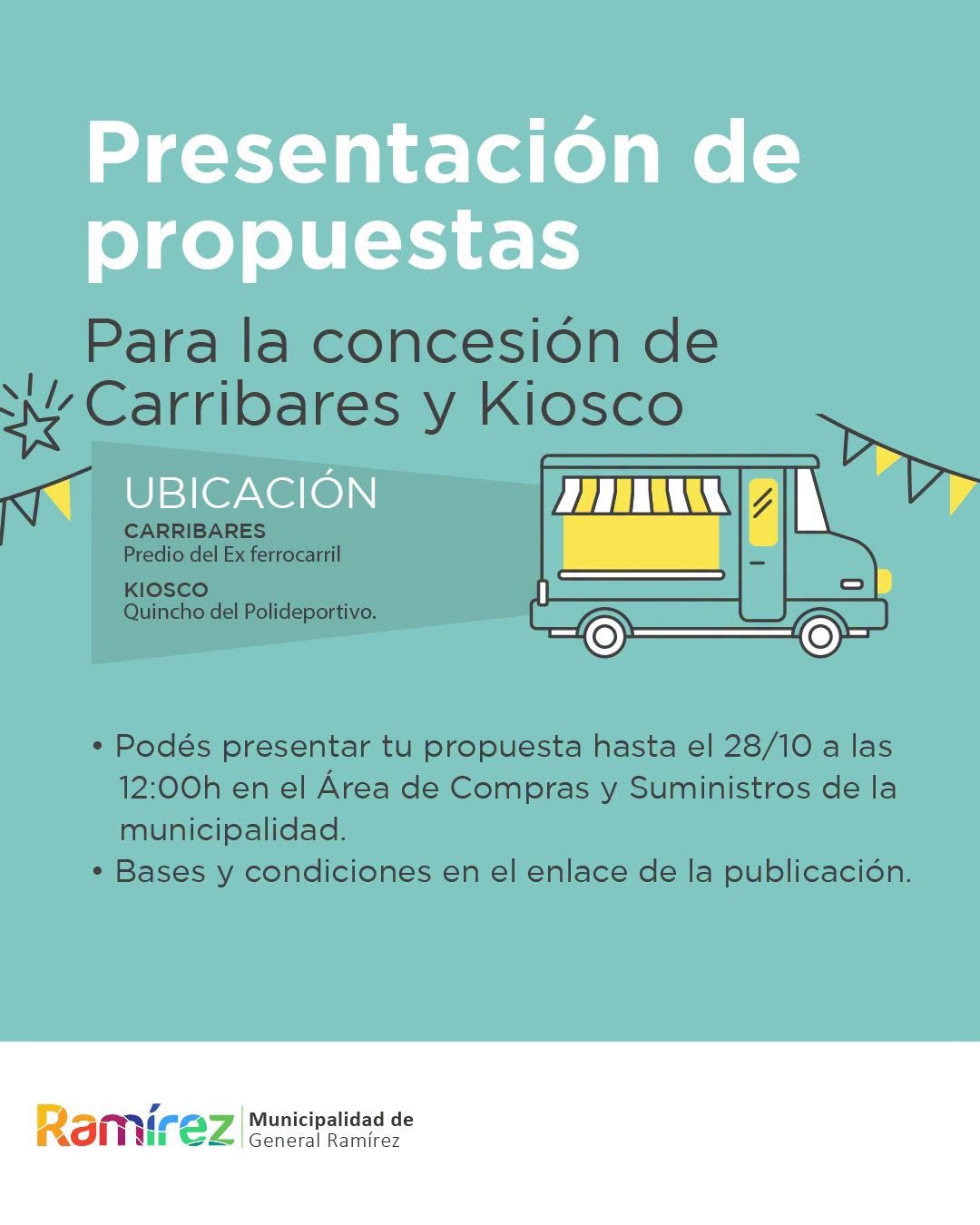 Preparativos para las noches de calorcito en Ramírez