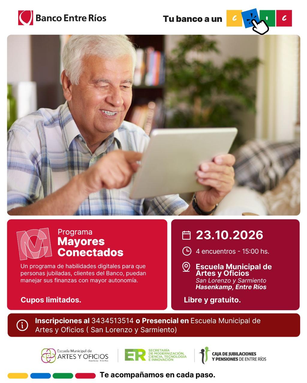 Hasenkamp: capacitación gratuita en herramientas digitales