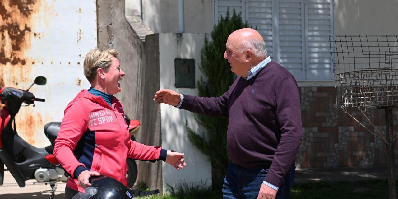 Una obra transformadora que cambió la vida de los vecinos de calles Florentina Gómez Miranda y Los Wichis de Crespo