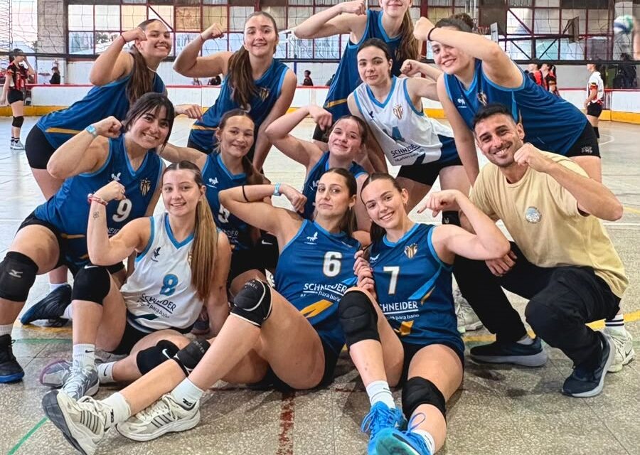 Fin de semana a puro vóley en Crespo