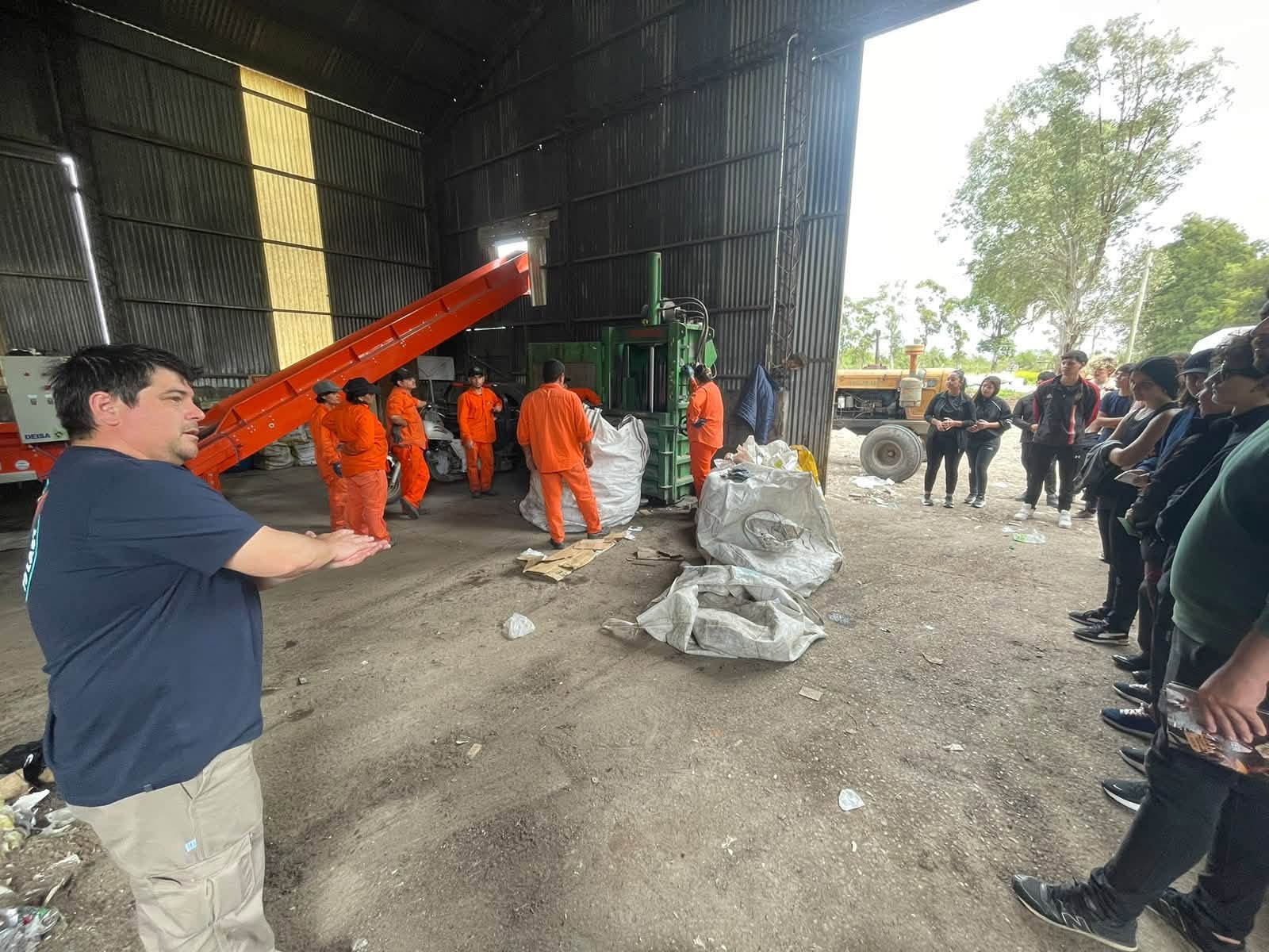 Visita a la Planta de Tratamiento de residuos de Hasenkamp