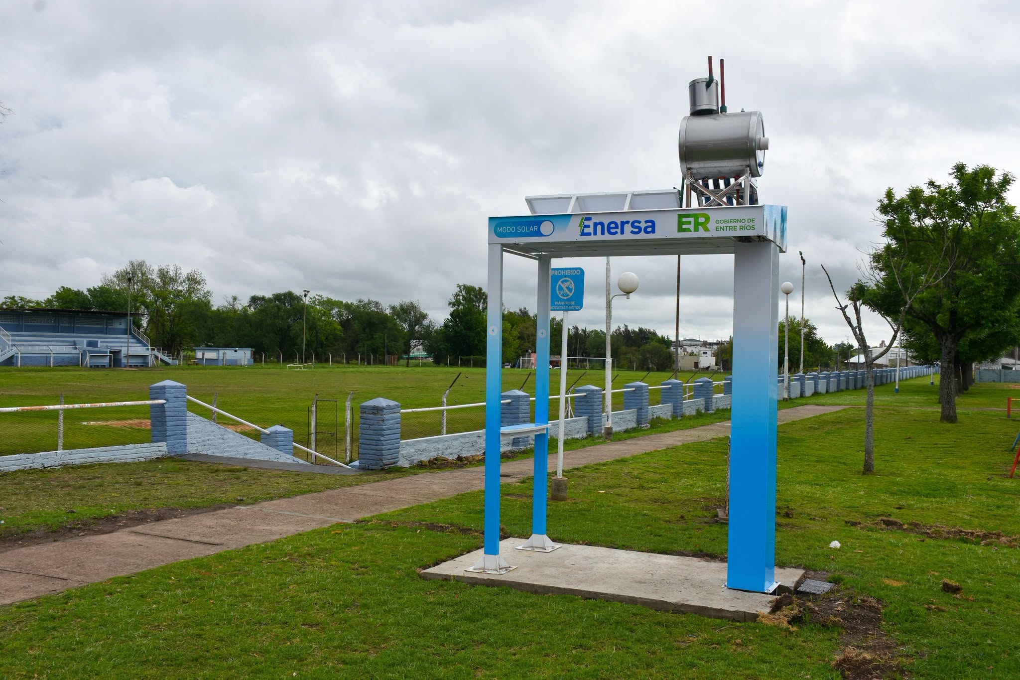 Ramírez: Nueva Estación Solar en el Poli y Octubre rosa