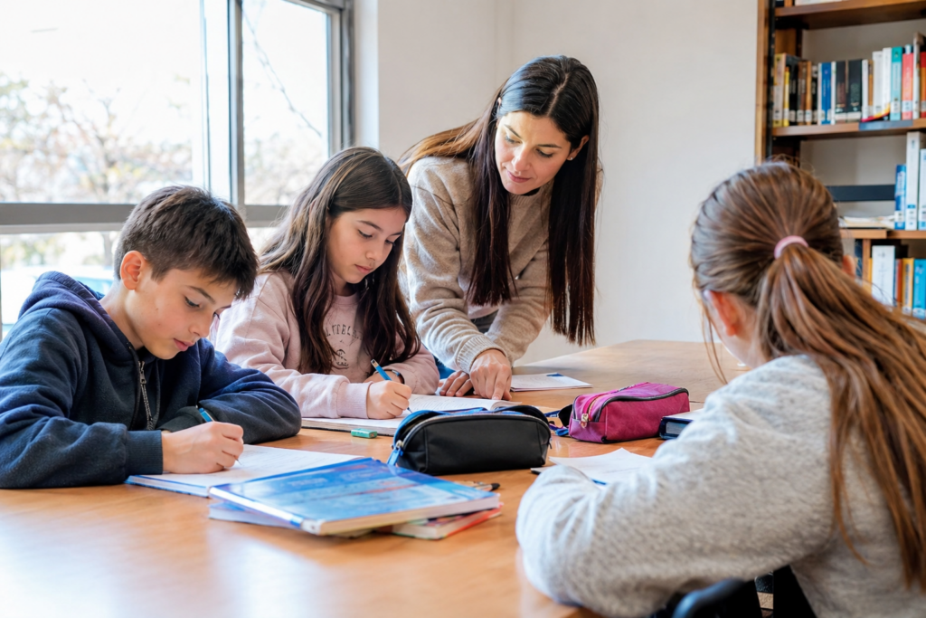 Apoyo escolar gratuito para estudiantes en Spatzenkutter