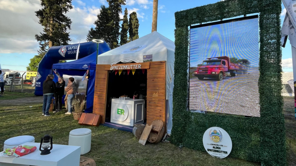 Presencia de Spatzenkutter en la Primera Fiesta Provincial del Trigo