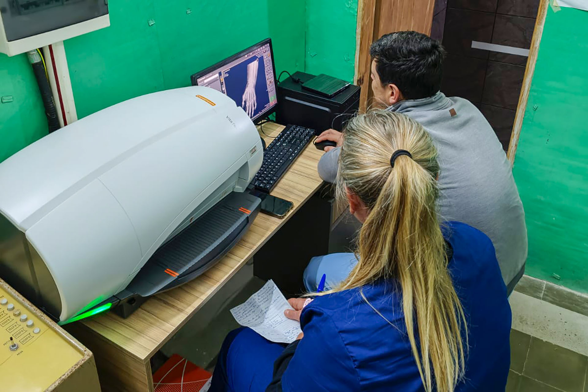 El centro de salud de Hernández readecuó la tecnología de Diagnóstico por Imágenes